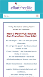 Mobile Screenshot of effortfree.com